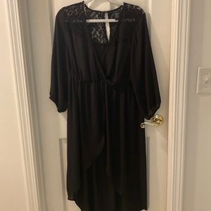 Torrid High-Low Lace Top